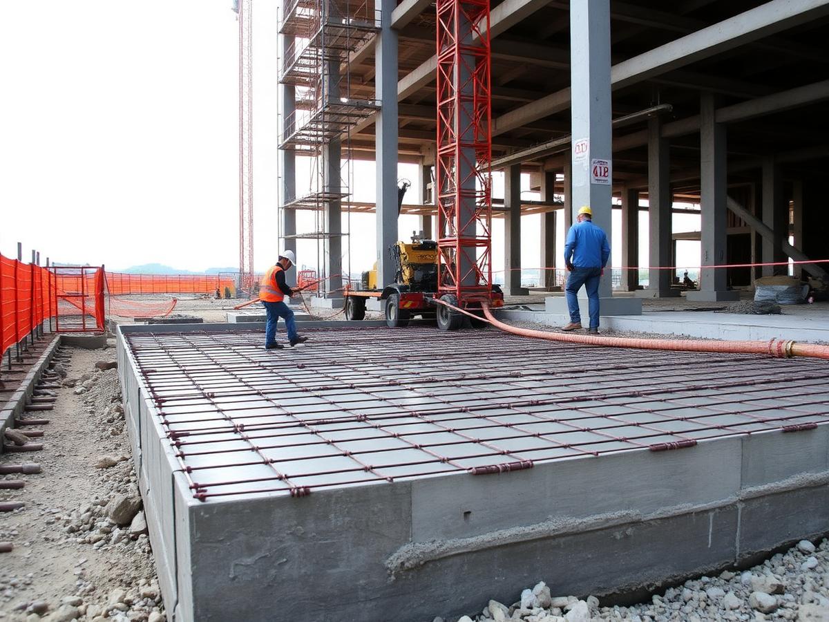 Foundation Slab Pour